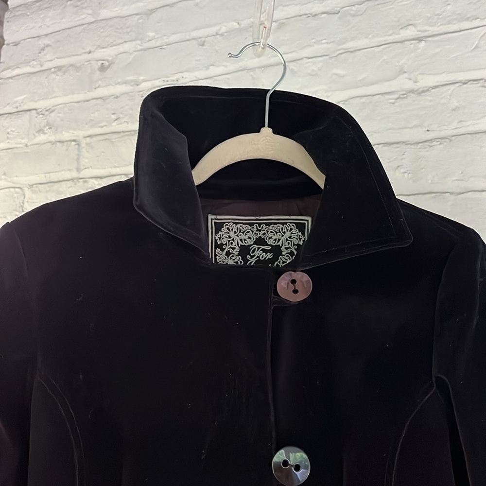FOR JOSEPH Velvet Jacket - Picture 7 of 8